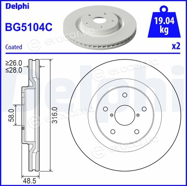 Delphi BG5104C