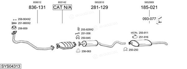 Bosal SYS04313