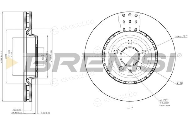 Bremsi CD7997V