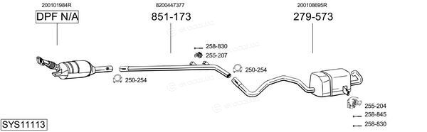 Bosal SYS11113