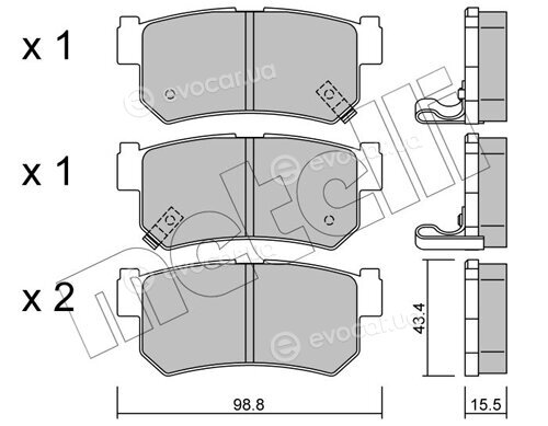 Metelli 22-0519-0