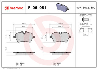 Brembo P 06 051X