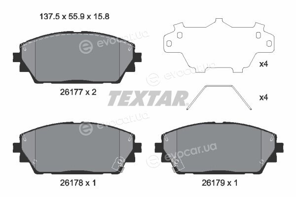 Textar 2617701