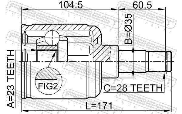 Febest 0511-GEMTLH