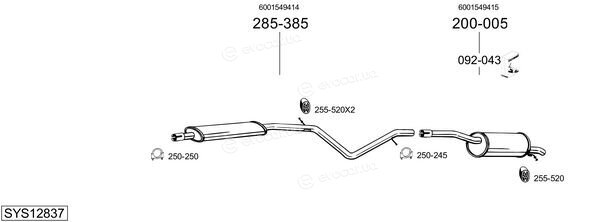 Bosal SYS12837