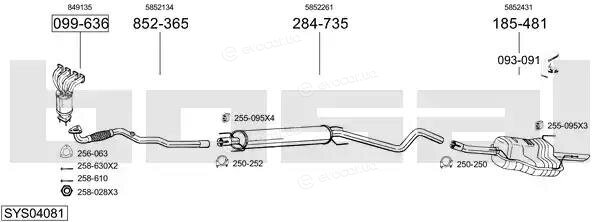 Bosal SYS04081