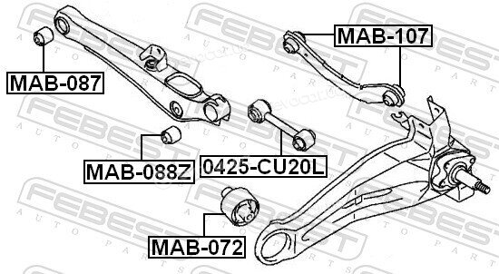 Febest MAB-107