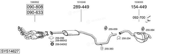 Bosal SYS14627