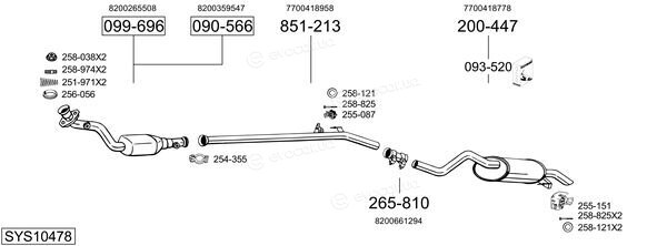 Bosal SYS10478