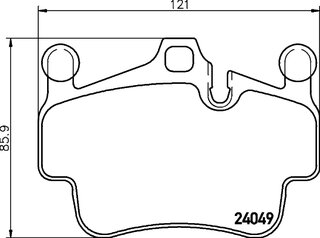 Hella Pagid 8DB 355 014-161