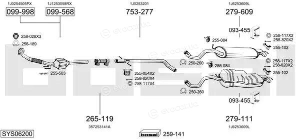 Bosal SYS06200