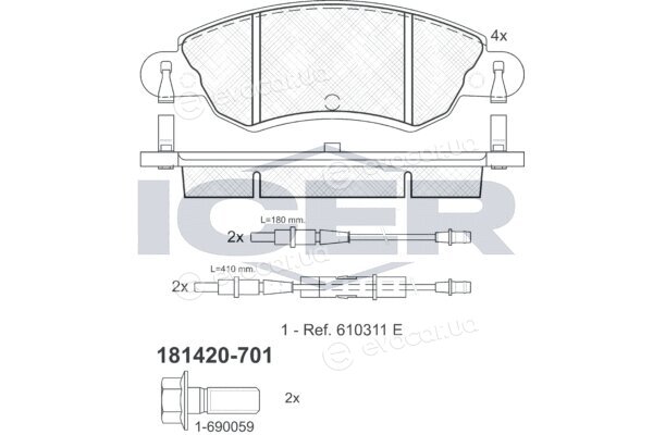 Icer 181420-701