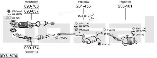 Bosal SYS16976