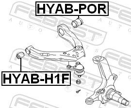 Febest HYAB-H1F