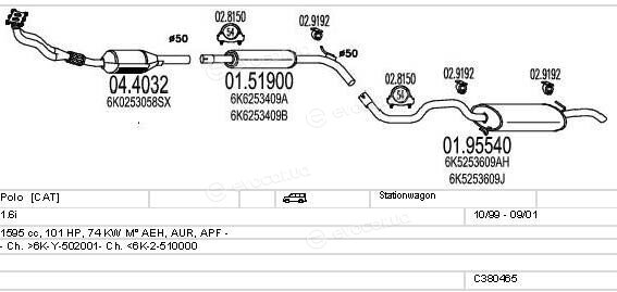 MTS C380465001653