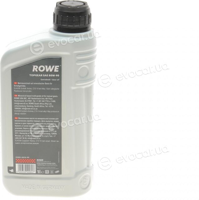 Rowe 25001-0010-99