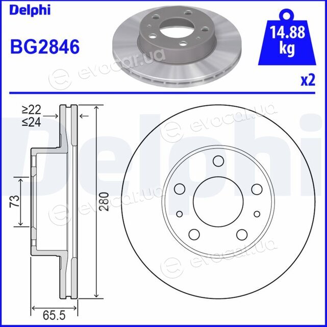 Delphi BG2846