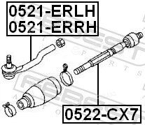 Febest 0522-CX7