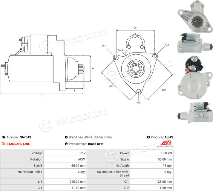 AS S6764S
