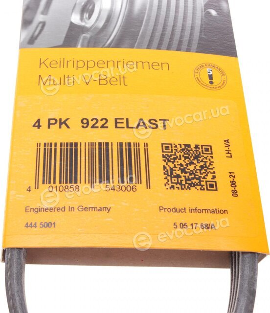 Continental 4PK922 ELAST