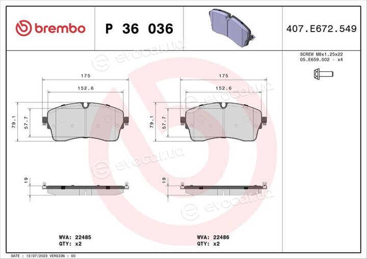 Brembo P 36 036