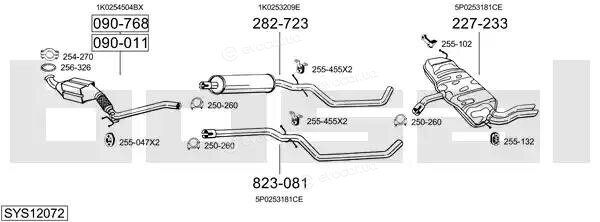 Bosal SYS12072