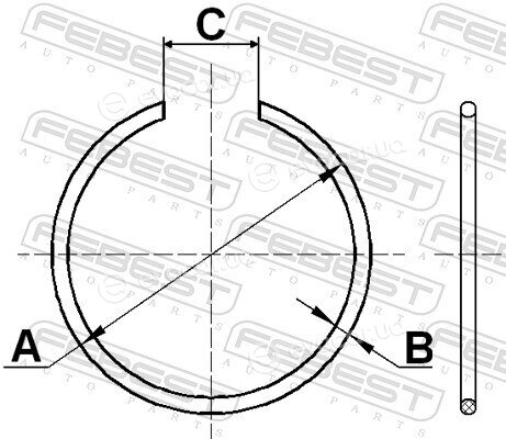 Febest CC-1-29X2-2-PCS5