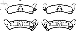 Hella Pagid 8DB 355 013-091