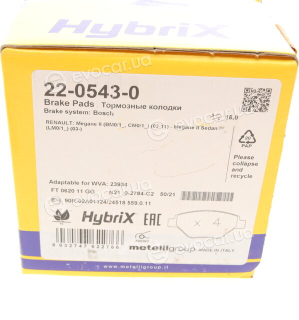 Metelli 22-0543-0