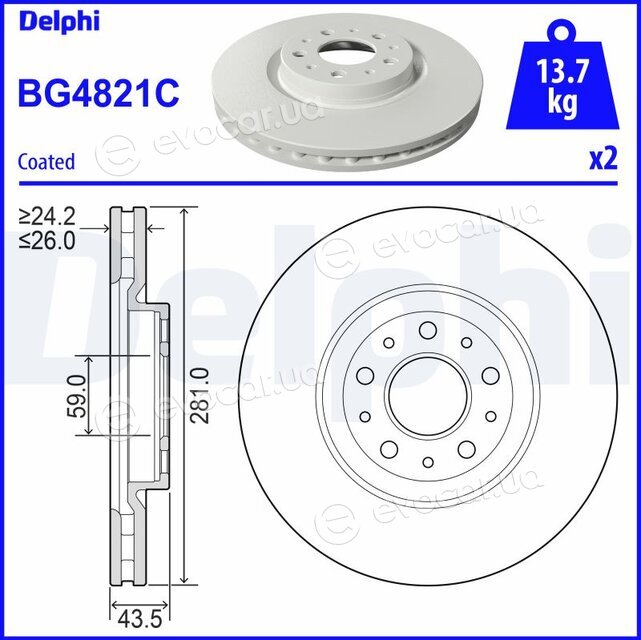 Delphi BG4821C