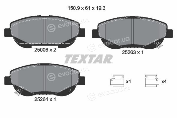 Textar 2500601