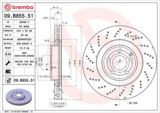 Brembo 09.B855.51