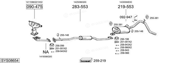 Bosal SYS08654