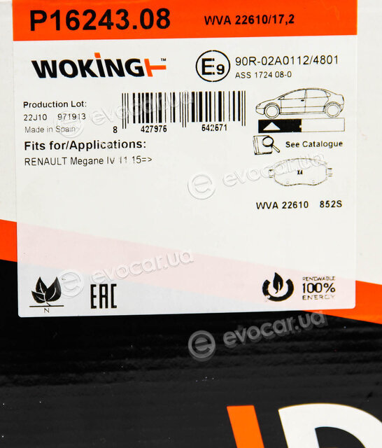 Woking P16243.08