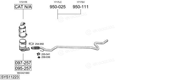 Bosal SYS11223