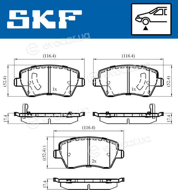 SKF VKBP 80182 A