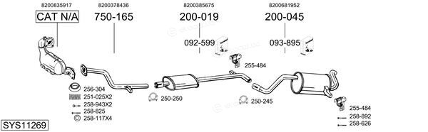 Bosal SYS11269