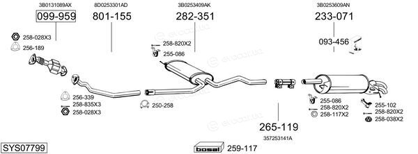 Bosal SYS07799