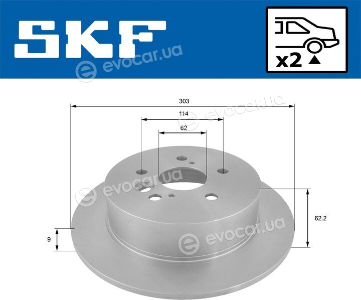 SKF VKBD 90473 S2