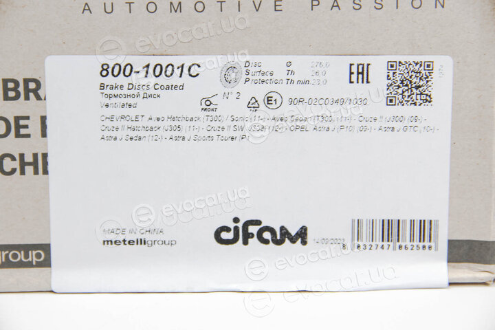 Cifam 800-1001C