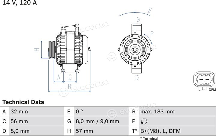 Bosch 0 986 044 020