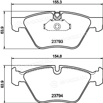 Hella Pagid 8DB 355 015-031