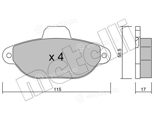 Metelli 22-0159-1