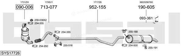 Bosal SYS17726