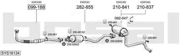 Bosal SYS16134