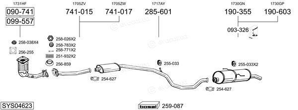 Bosal SYS04623