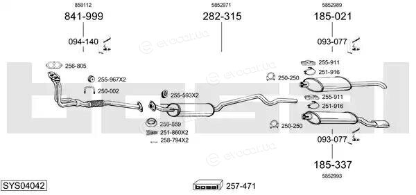 Bosal SYS04042