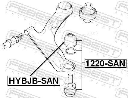 Febest 1220-SAN