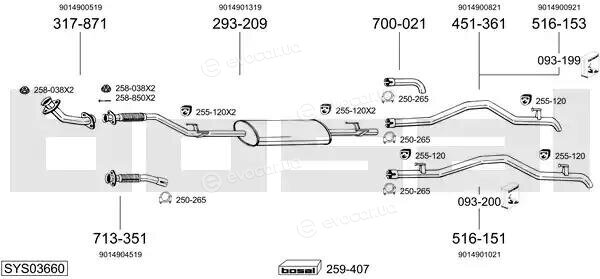 Bosal SYS03660