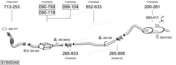 Bosal SYS05348